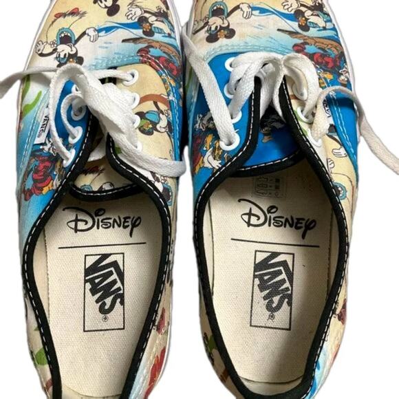 Vans X Sneakers Women's Disney Mickey & Minnie Mouse Aloha Beach Size 7 - Picture 6 of 6